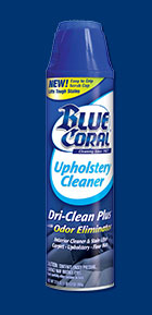Con Blue Coral Upholstery Clean 🧼 Está diseñada para eliminar